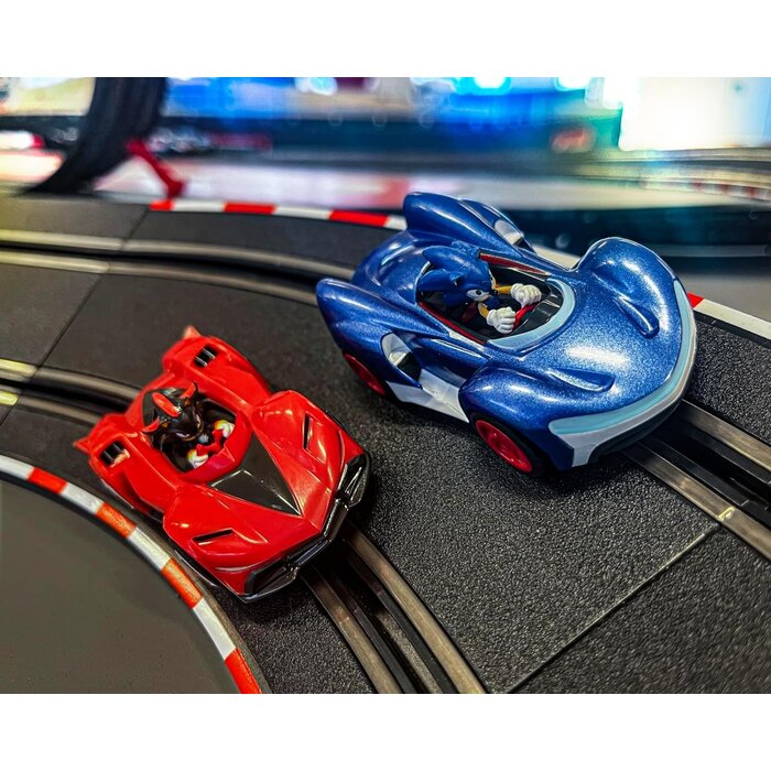 Circuit de course électrique 4,9m avec turbo - Jusqu'à 48% de réduction