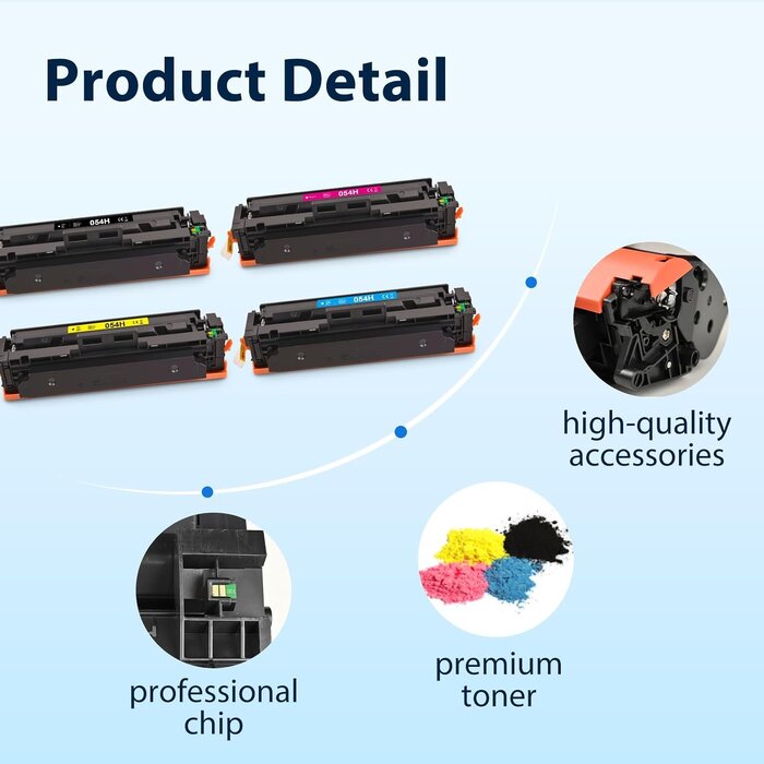 Lot de 4 toners haute capacité - Compatible Canon - Jusqu'à -51%