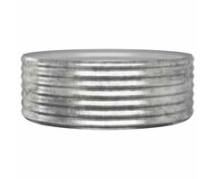 Vidaxl Jardinière carrée 100x100 cm en acier - Jusqu'à -48% sur l'outlet