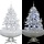 Sapin de Noël enneigé 140 cm avec lumières - Jusqu'à 47% de réduction