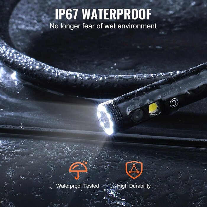 Endoscope Industriel Double Objectif 1080p - 5m - Jusqu'à -45%