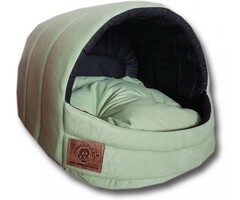 Panier pour petit chien vert mat - Jusqu'à -47% sur le couchage ergonomique