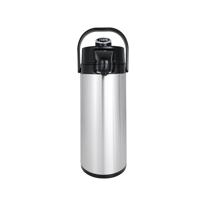 Thermos à pompe 2,2L en acier inoxydable - Jusqu'à 45% de réduction