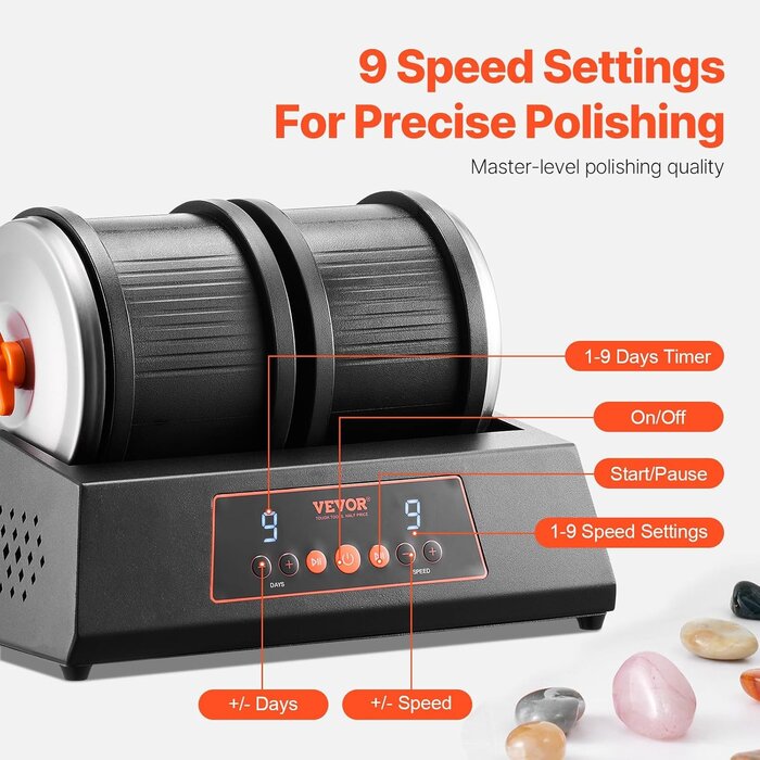 Polisseuse à pierres rotative 3,6 kg - Jusqu'à -43% sur votre modèle