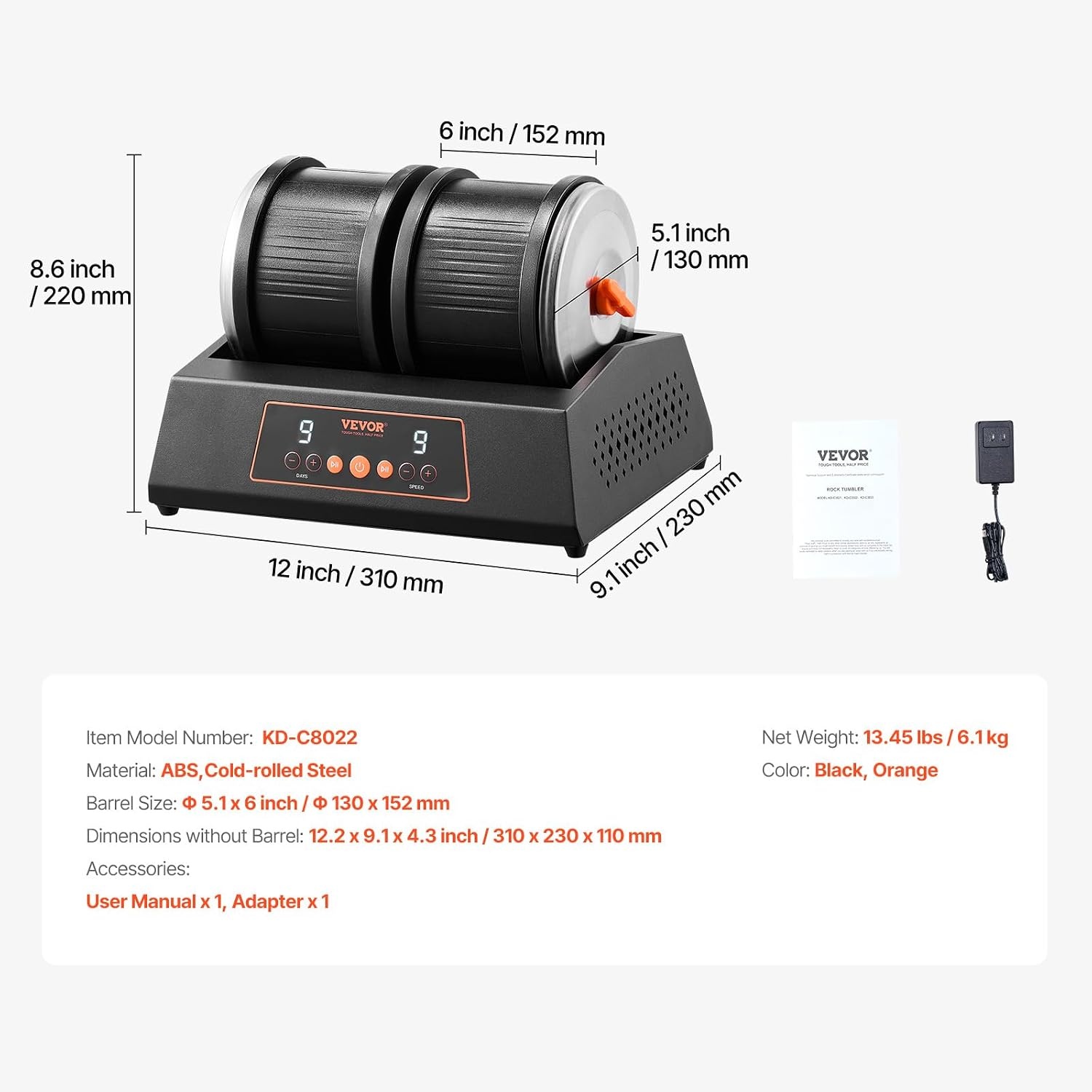 Polisseuse à pierres rotative 3,6 kg - Jusqu'à -43% sur votre modèle