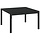 Table basse de jardin en acier noir - 60x60cm - Jusqu'à -45%