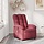 Fauteuil de massage inclinable rouge vin - Jusqu'à 47% de réduction