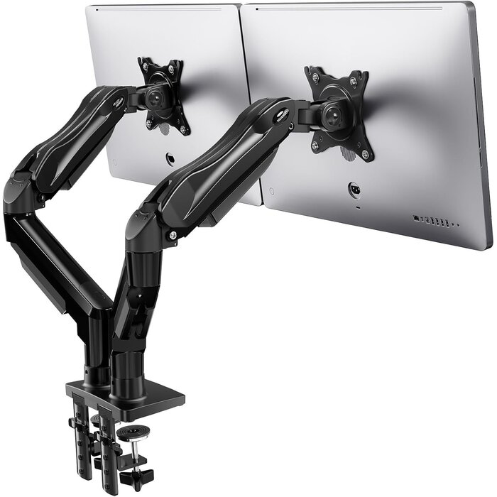 Support double moniteur réglable 13-32 pouces - Jusqu'à -42% de remise
