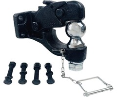 Amazon Attelage mixte Pintle Hook avec boule 50 mm - 8 tonnes - Jusqu'à -61%