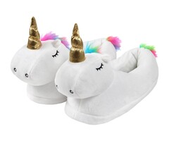 Viking Choice Pantoufles Licorne Douces - Taille unique (36-41) - Jusqu'à -30%