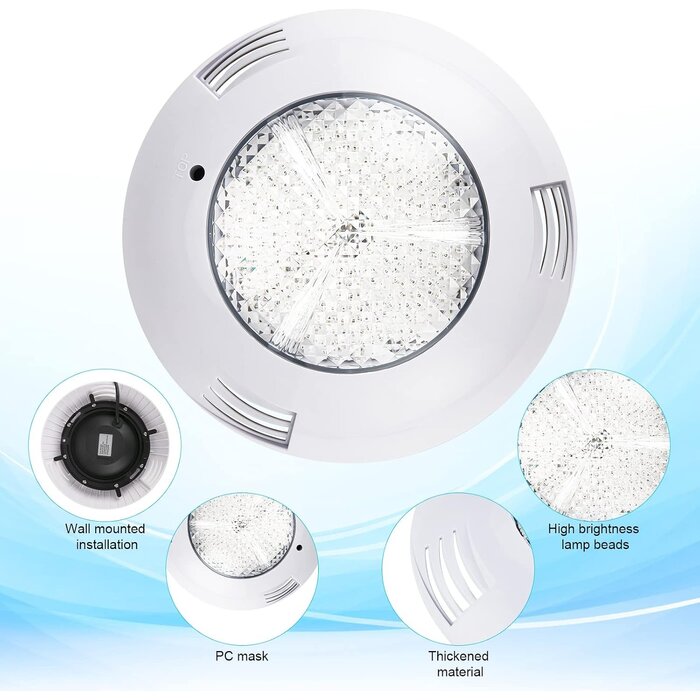 Projecteur LED Piscine 40W RGBW - Jusqu'à 42% de remise
