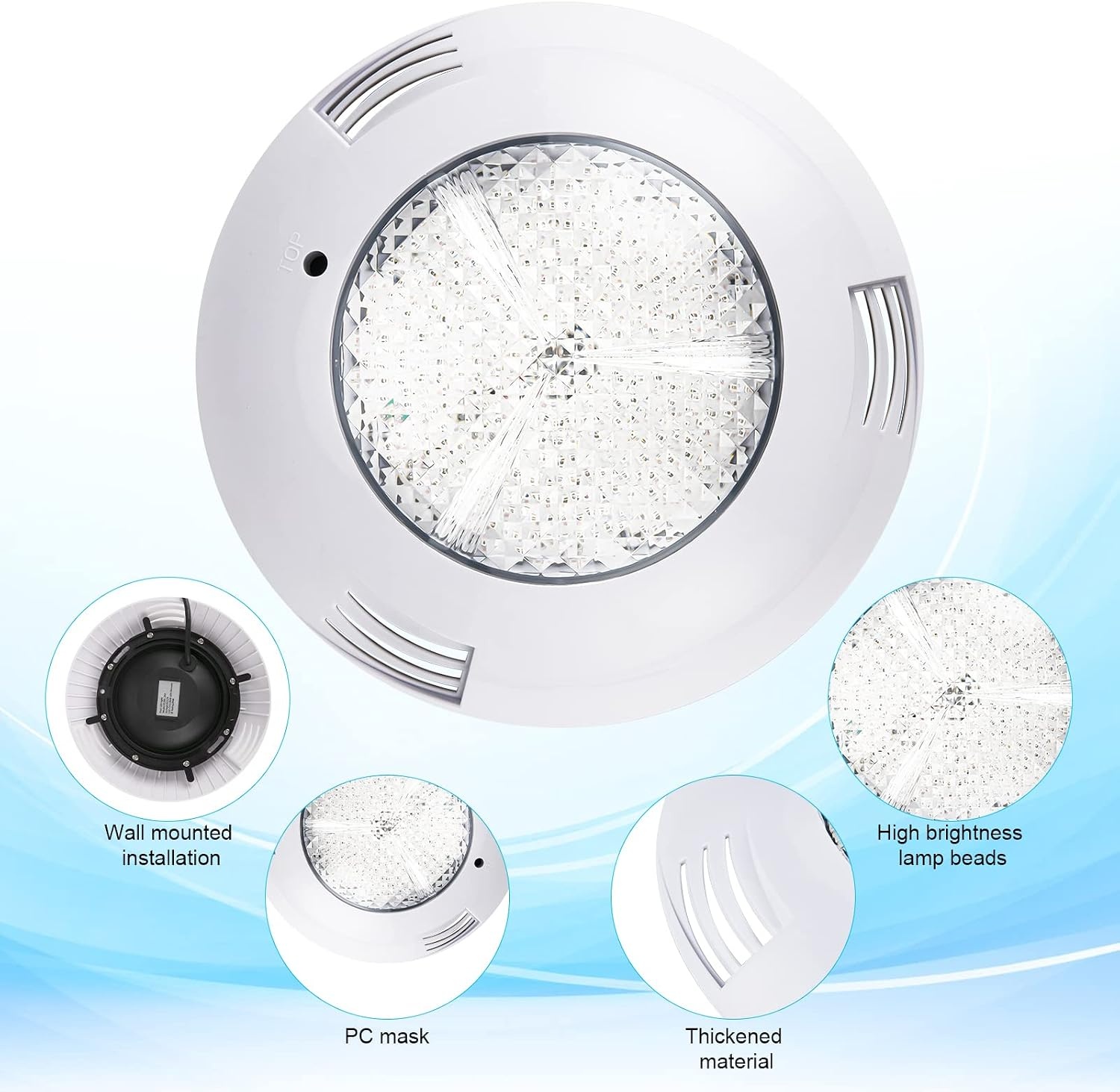 Projecteur LED Piscine 40W RGBW - Jusqu'à 42% de remise