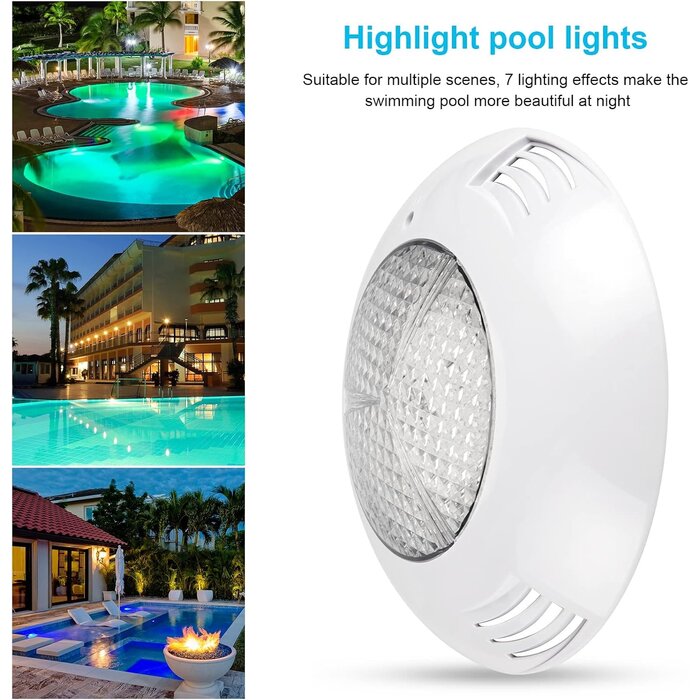 Projecteur LED Piscine 40W RGBW - Jusqu'à 42% de remise