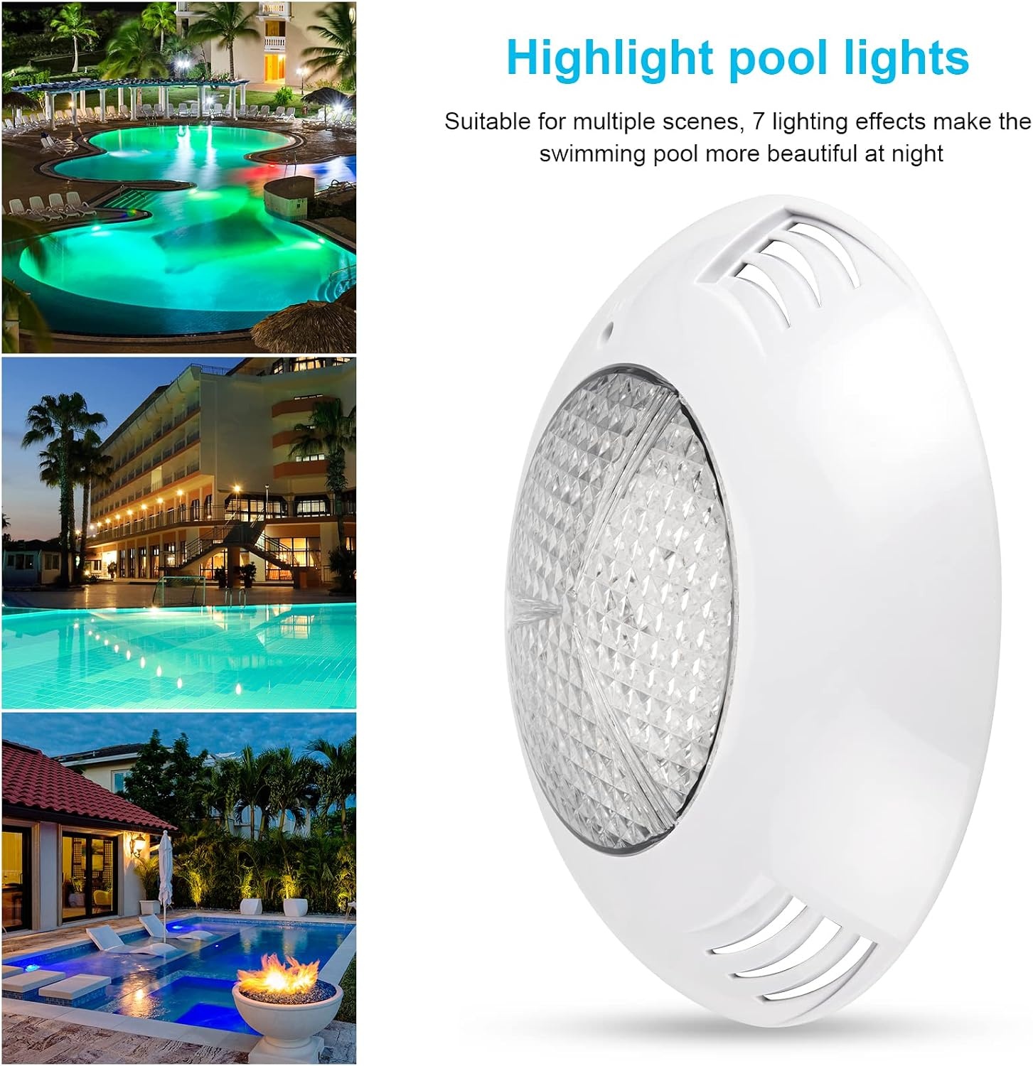 Projecteur LED Piscine 40W RGBW - Jusqu'à 42% de remise