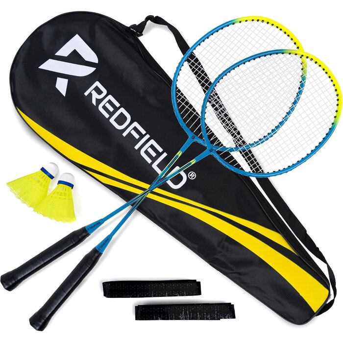 Kit Badminton 2 Joueurs - Acier Allié - Jusqu'à 40% de réduction