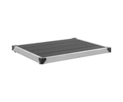 Vidaxl Receveur de douche extérieur WPC 80x62 cm - Jusqu'à -51%