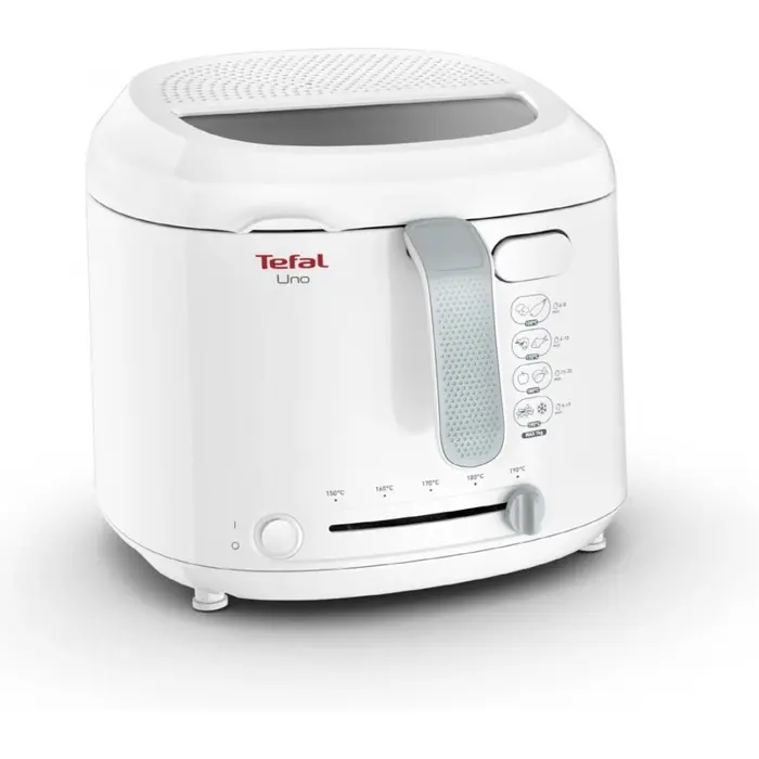 Friteuse compacte 1,8L - 1470W - Blanche - Jusqu'à -40% sur le déballé