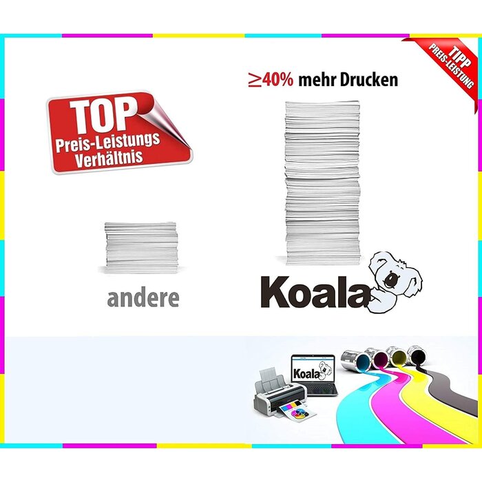 Lot de 5 Toners Haute Capacité Compatible - Jusqu'à -45% de remise