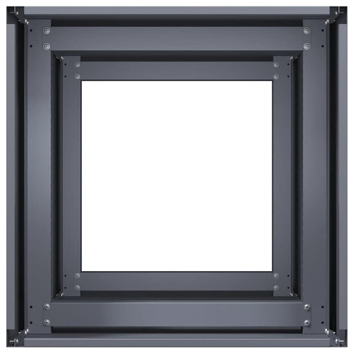 Jardinière sur pied 40x40x80 cm anthracite - Jusqu'à -46% sur l'outlet