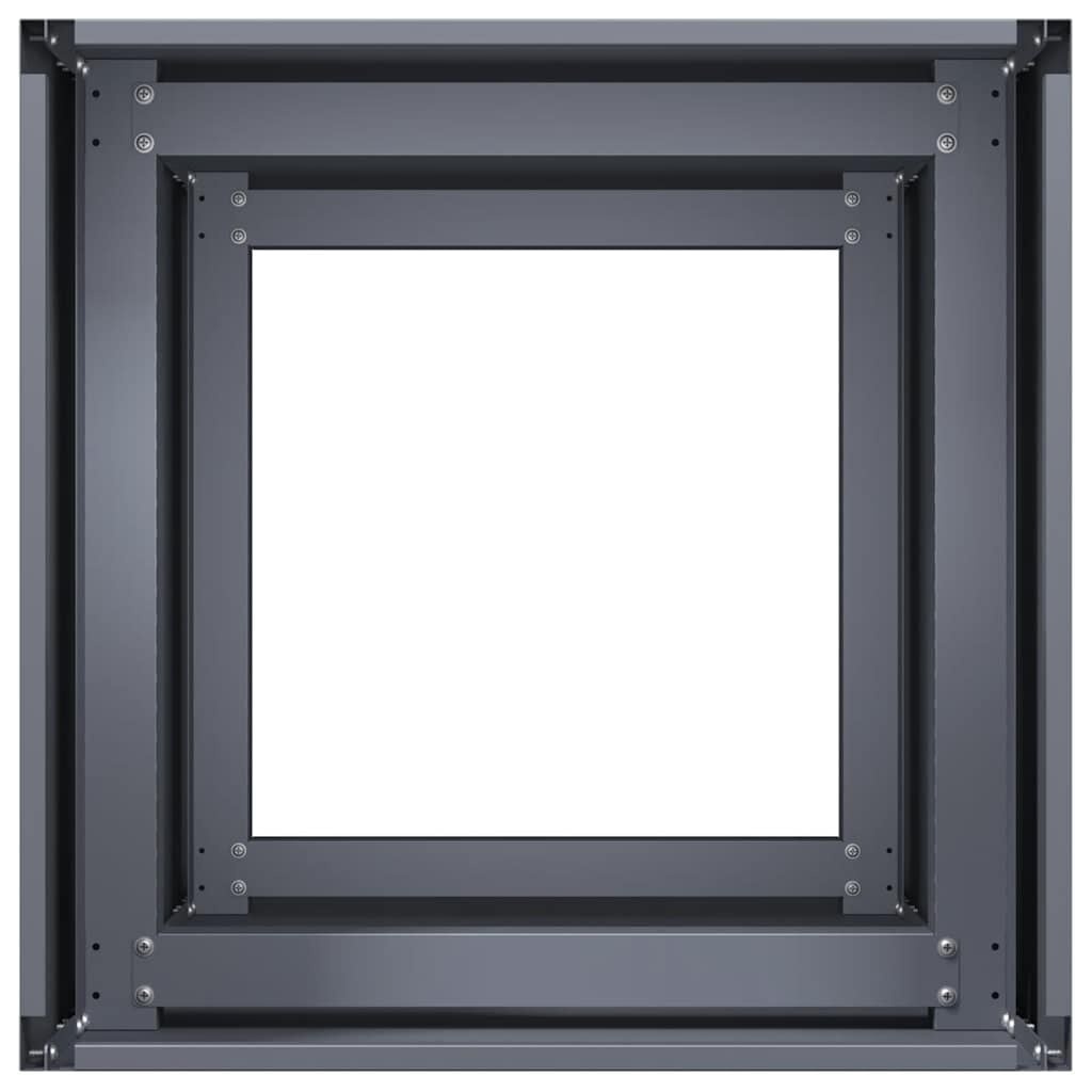 Jardinière sur pied 40x40x80 cm anthracite - Jusqu'à -46% sur l'outlet