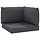 Lot de 3 coussins de palette anthracite - Jusqu'à 78% de remise