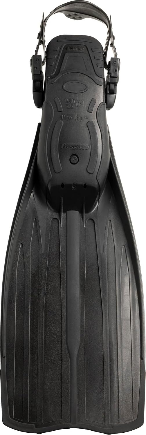 Palmes de plongée talon ouvert - Noires - Jusqu'à -42% de réduction