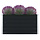 Jardinière surélevée en acier anthracite 100x100 cm - Jusqu'à -43%