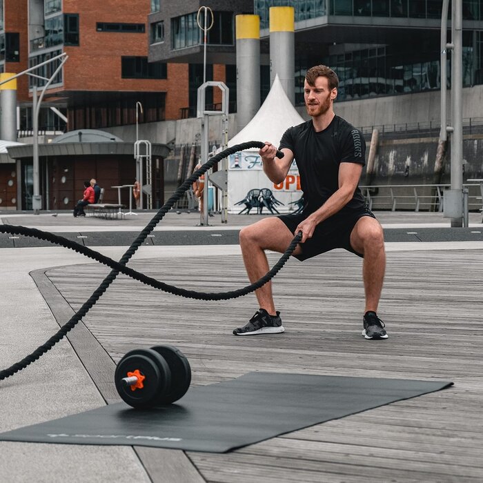 Corde de combat 9m pour fitness intensif - Jusqu'à -41% de remise