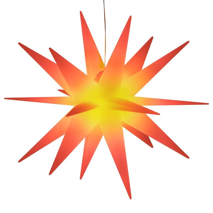 Vidaxl Étoile de Noël LED rouge 100 cm - Pliable - Jusqu'à -59%