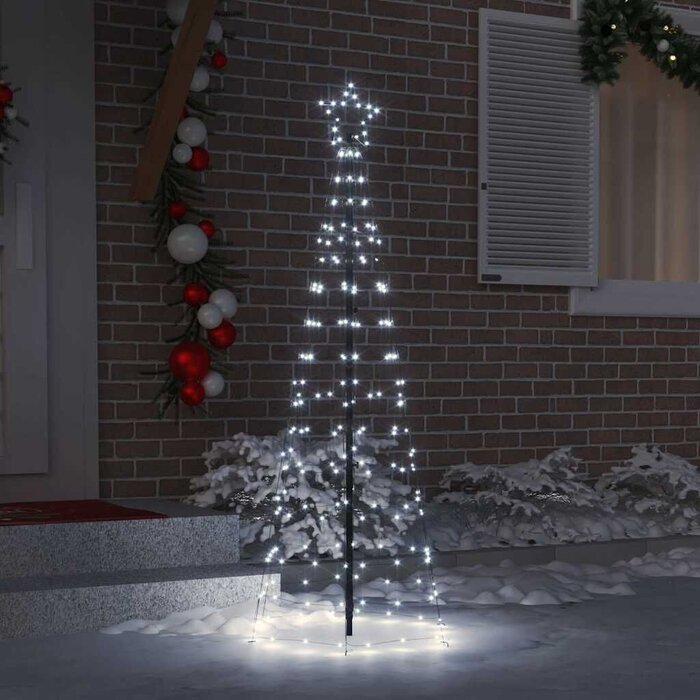 Vidaxl Sapin de Noël LED 250 cm - 390 LED - Blanc froid - Jusqu'à -66%