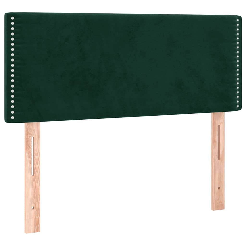 Vidaxl Tête de lit velours vert foncé 100cm - Jusqu'à -65%