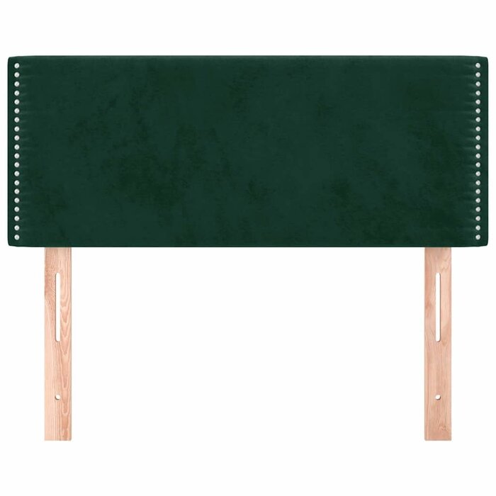 Vidaxl Tête de lit velours vert foncé 100cm - Jusqu'à -65%
