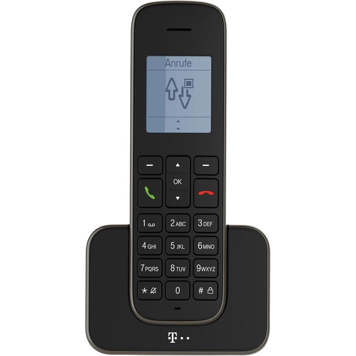 Téléphone sans fil DECT noir - Jusqu'à -43% de remise sur votre modèle