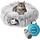 Tunnel pour chat 2-en-1 pliable - Gris - Jusqu'à -43% de remise
