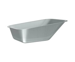 Bac de remplacement pour brouette en acier 88x60x32 cm - Jusqu'à -42%