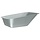 Bac de remplacement pour brouette en acier 88x60x32 cm - Jusqu'à -42%