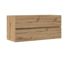 Meuble sous-lavabo 100cm chêne artisan - Jusqu'à -41% de réduction