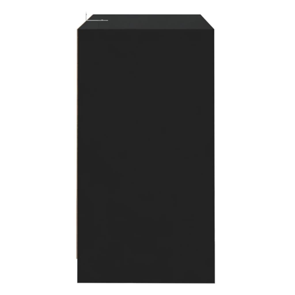 Commode 3 tiroirs noire 70x41cm - Jusqu'à -46% sur notre sélection outlet