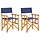 Lot de 2 chaises de metteur en scène en acacia - Jusqu'à -47%