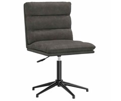Chaise de salle à manger réglable - Simili cuir noir - Jusqu'à -45%