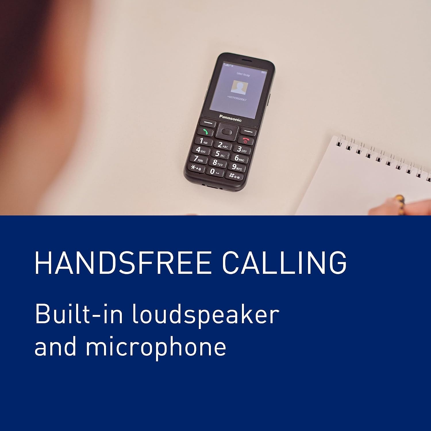 Téléphone portable senior 4G, SOS et touches larges - Jusqu'à 45% de remise