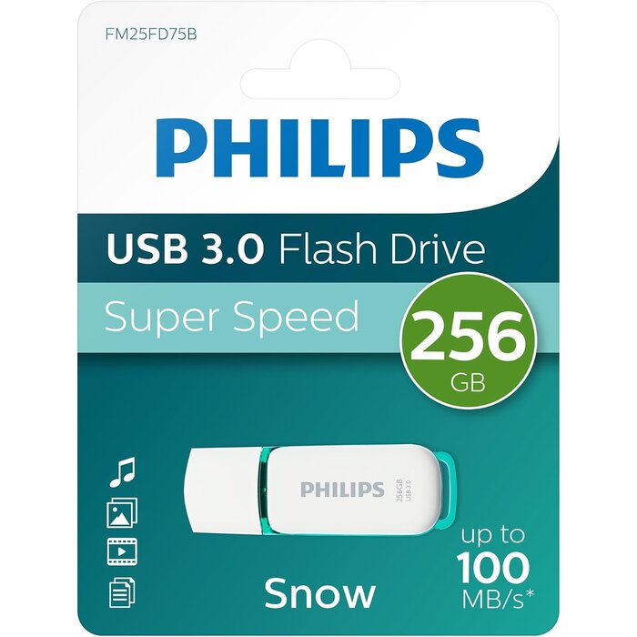 Clé USB 3.0 256 Go verte - Stockage rapide - Jusqu'à 44% de remise