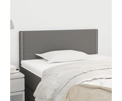 Vidaxl Tête de lit en tissu gris 100cm - Jusqu'à -69% de remise