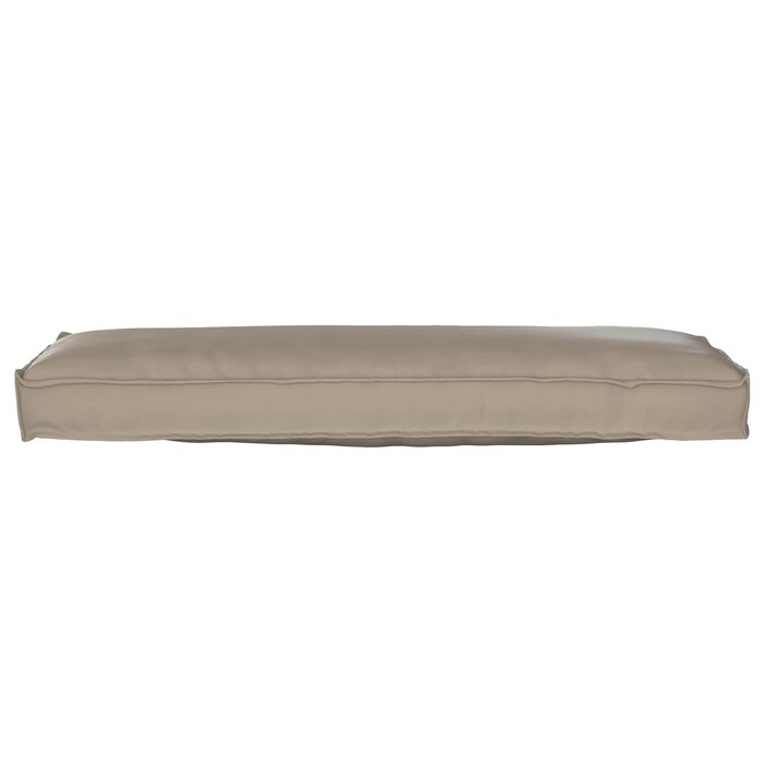 Coussin de palette taupe 120x40 cm - Jusqu'à 44% de remise