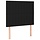 Lot de 2 têtes de lit tissu noir - Jusqu'à 72% de remise