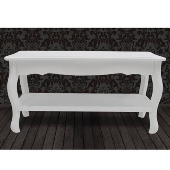 Table basse design 2 niveaux blanche - Jusqu'à 46% de réduction