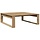 Table basse carrée 100x100 cm chêne artisanal - Jusqu'à -45%