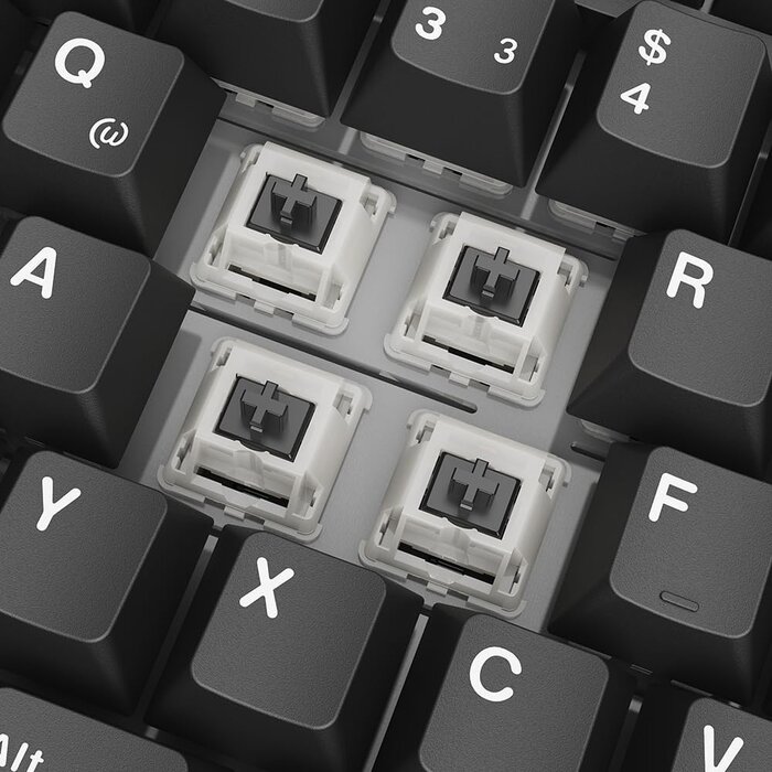 Clavier gaming mécanique sans fil 75% - Noir - Jusqu'à -46% sur l'outlet