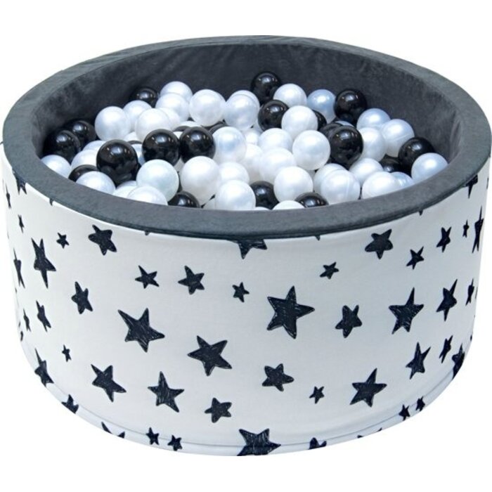 Piscine à balles 90x40cm - Motif étoiles - Jusqu'à -46% sur l'outlet