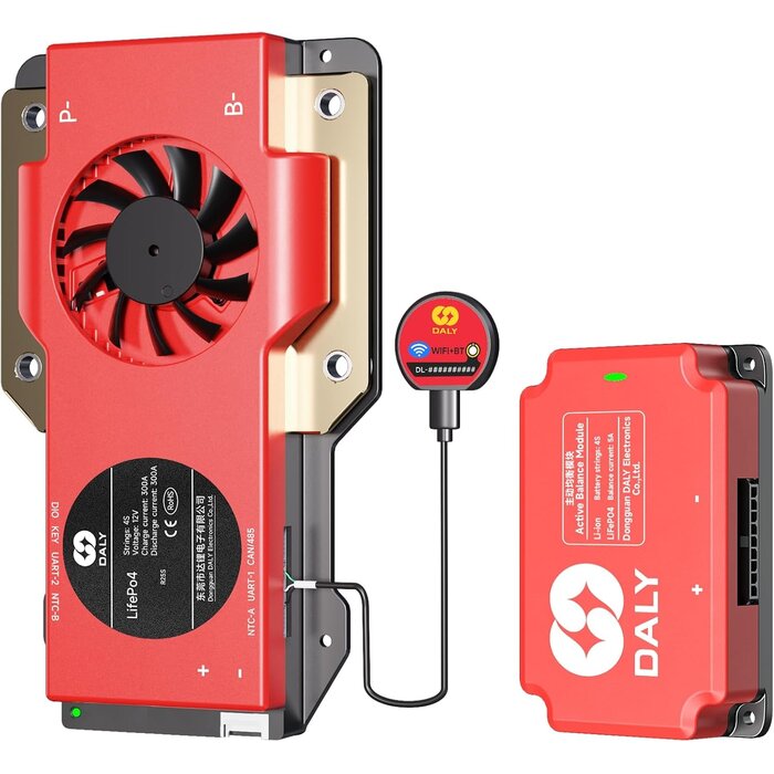 BMS 12V 4S 300A LiFePO4 avec équilibreur actif - Jusqu'à 47% de réduction